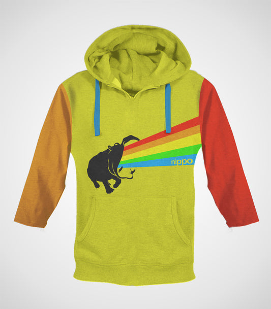 Hippo Fury 3/4 Sleeve Sweatshirt